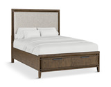 Rennie Queen Upholstered Bed thumbnail 1