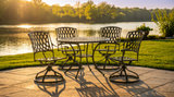 Bellmore II 5 Piece Patio Dining Set thumbnail 2