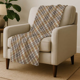 Se3 Plaid Washable Blanket - Earth thumbnail 3