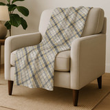 Se3 Plaid Washable Blanket - Granite thumbnail 3
