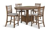 Charles Counter Table With 4 Counter Stools thumbnail 1