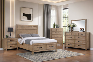 Brick House Queen Storage Bedroom Suite