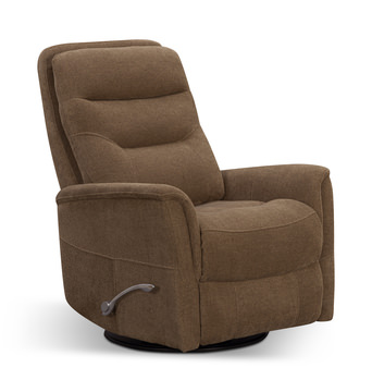 Gemini Swivel Glider Recliner - Snazzy Shitake