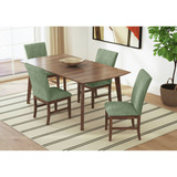 Gilda Dining Table With 4 Avocado Chairs thumbnail 2