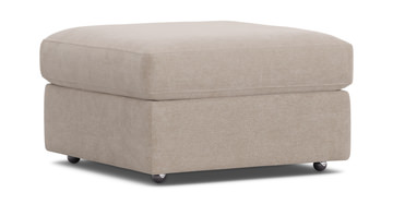 ModularOne Storage Ottoman - Stone