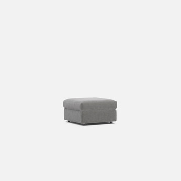 ModularOne Storage Ottoman - Granite
