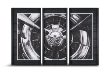 Vintage Propeller Triptych