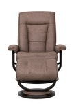 Salem Recliner And Ottoman - Mocha thumbnail 2