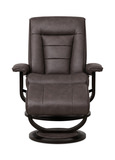 Salem Recliner And Ottoman - Grey thumbnail 2
