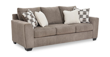 Lorna Queen Sleeper Sofa - Truffle