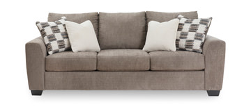 Lorna Queen Sleeper Sofa - Truffle