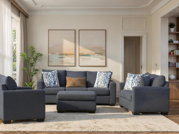 Francis Sofa - Charcoal