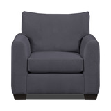 Francis Chair - Charcoal thumbnail 2