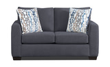 Francis Loveseat - Charcoal thumbnail 1