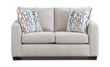 Francis Loveseat - Parchment thumbnail 1