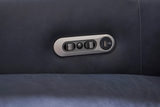 Remmington Leather Power Swivel Glider Recliner - Vintage Navy thumbnail 9