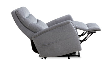 Gemini Power Lift Chair Recliner - Capri Silver