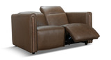 Banks Leather Power Reclining Loveseat thumbnail 3
