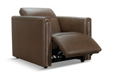 Banks Leather Power Recliner  thumbnail 3