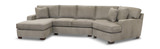 Thor 3 Piece Sectional With Left Arm Chaise thumbnail 2