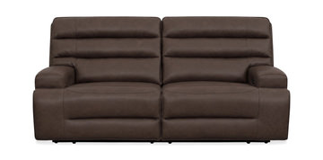 Remington Leather Power Sofa