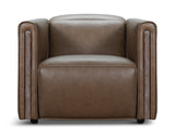 Banks Leather Power Recliner  thumbnail 1