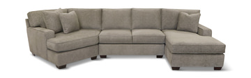 Thor 3 Piece Sectional With Right Arm Chaise