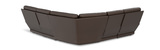 Armored 5 Piece Modular Sectional With 3 Power Recliners thumbnail 2