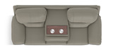 Durango Sofa With Drop Down Table - Smoke thumbnail 4