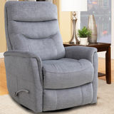 Gemini Gemini Swivel Glider Recliner - Capri Silver  thumbnail 5