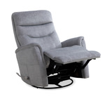 Gemini Gemini Swivel Glider Recliner - Capri Silver  thumbnail 3