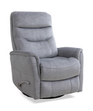 Gemini Gemini Swivel Glider Recliner - Capri Silver  thumbnail 1