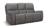 Rhodes Leather Power Reclining Sofa thumbnail 2