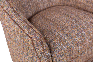 Carly Wood Swivel Chair