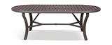 Banchetto Oval Dining Table - Graphite thumbnail 2