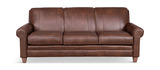 Vance Leather Sofa thumbnail 1