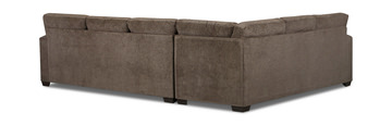 Crew Sectional With Right Chaise - Brown