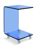 Azura Blue Accent Table thumbnail 1