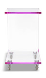Azura Pink Accent Table thumbnail 2