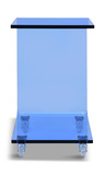 Azura Blue Accent Table thumbnail 2