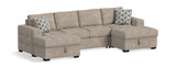 Athena Sectional With Pop Up Sleeper thumbnail 1