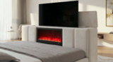 Cooper Crema King Tv Bed thumbnail 5