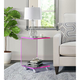 Azura Pink Accent Table thumbnail 4
