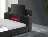 Cooper Crema Queen Tv Bed  thumbnail 6
