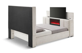 Cooper Crema King Tv Bed thumbnail 3