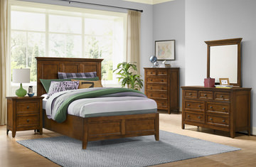 Summerville Tuscany Full Panel Bedroom Suite