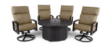 Riverside II 5 Piece Fire Table Chat Set thumbnail 2