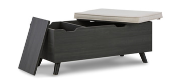 Tilman Storage Bench Black
