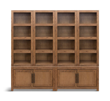 Harbor Bourbon Modular Library Wall