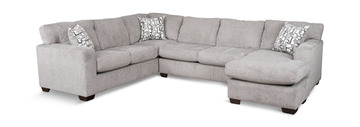 Crew Sectional With Right Chaise - Earth